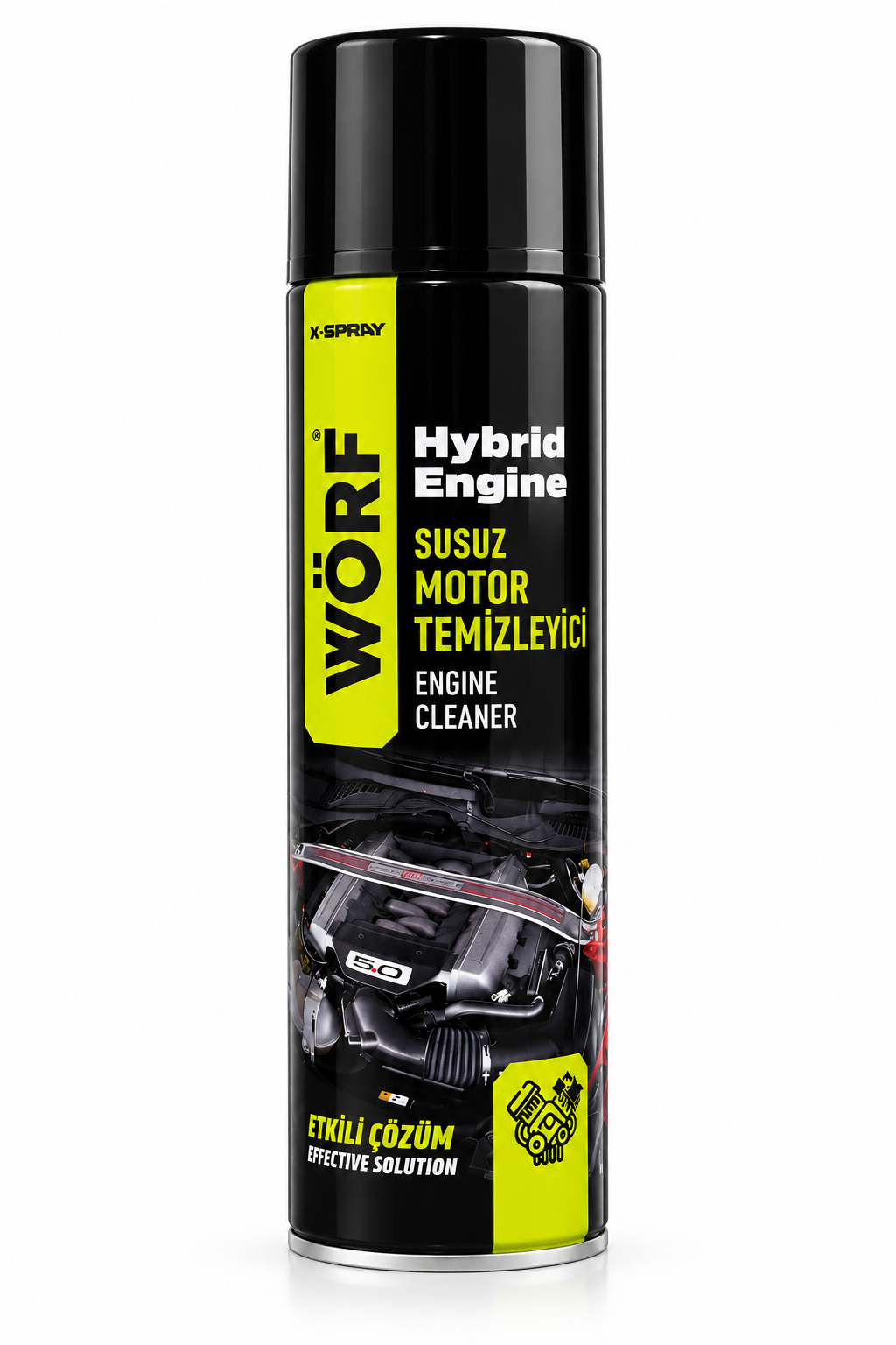 Wörf X-Spray Motor Temizleyici