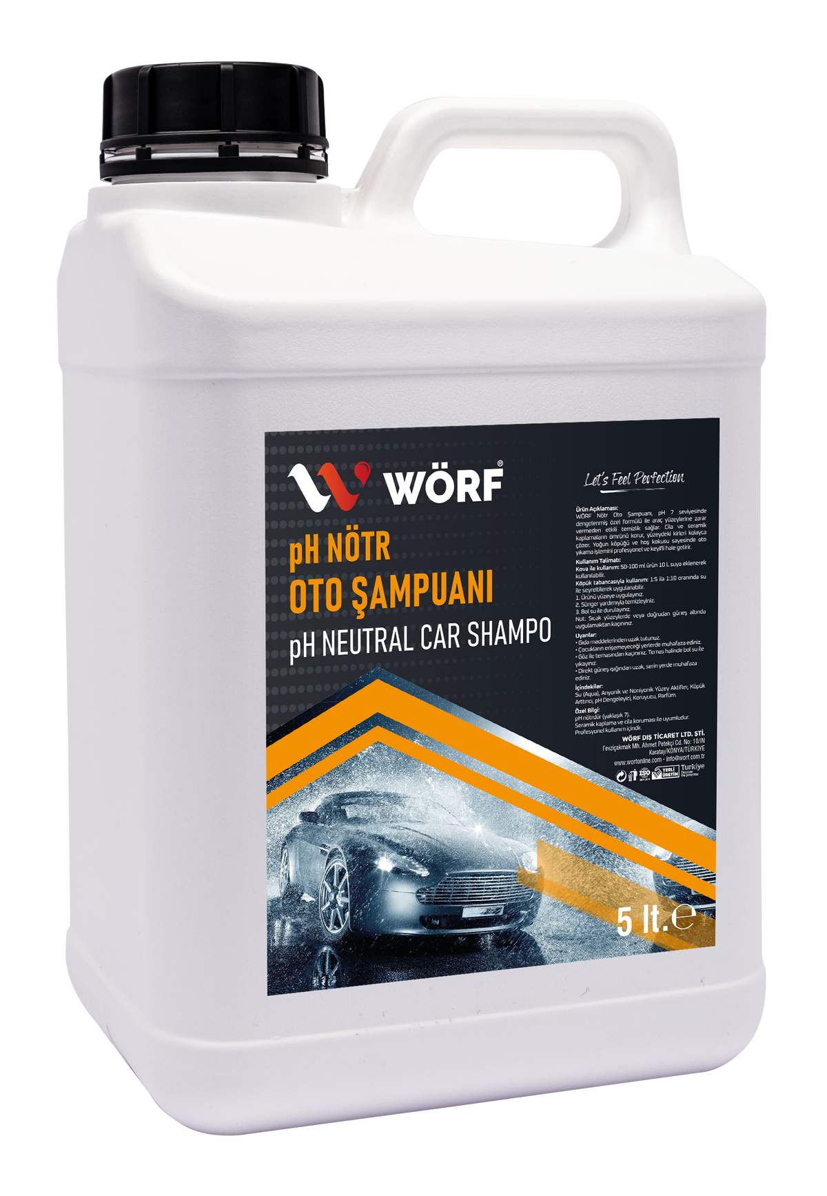 Wörf pH Nötr Oto Şampuanı