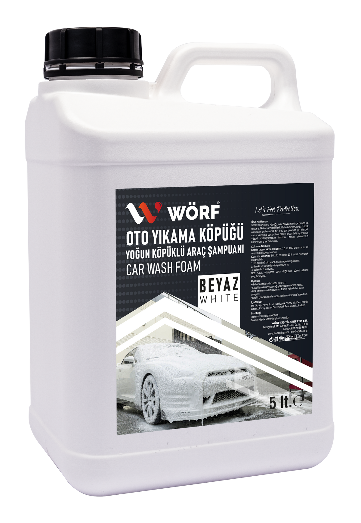 Wörf Oto Yıkama Köpüğü